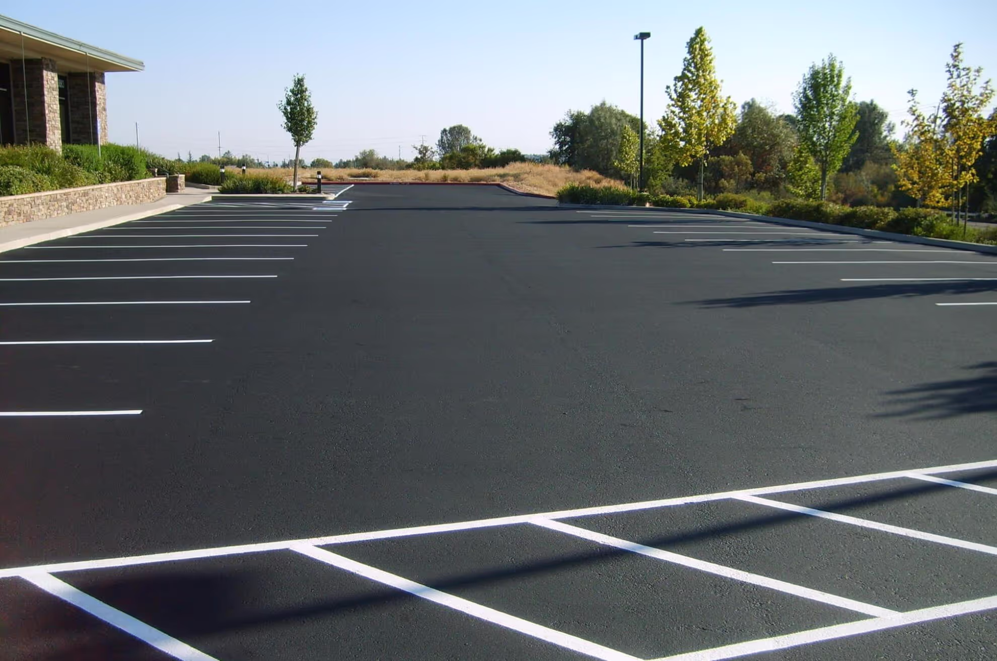 Asphalt Parking Lot Paving