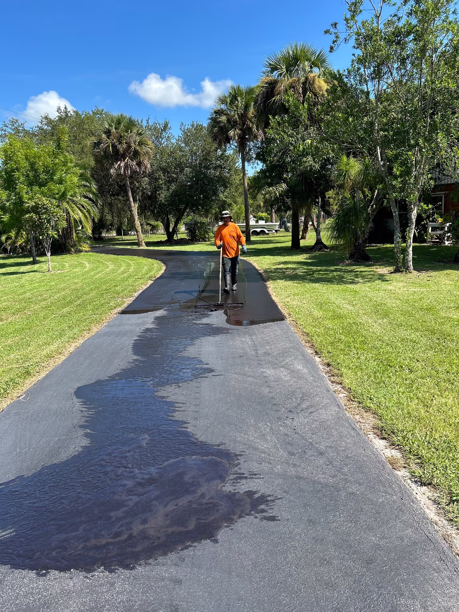 Asphalt Sealcoating